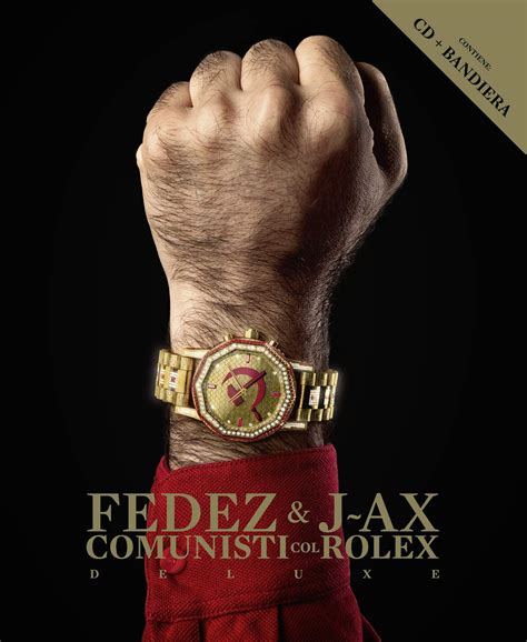 j ax fedez comunisti col rolex album platinum live